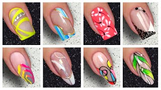 Nail Art Designs 2023  Nails Art Compilation 20nails [upl. by Anippesuig]