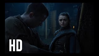 Arya convinces Gendry to make her weapon  GoT Season 8 Episode 2 scene [upl. by Dwinnell]