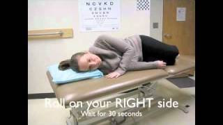 BBQ Roll for Right Horizontal Canal BPPV [upl. by Malissa]