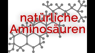 Natürliche Aminosäuren  wichtigste Bausteine für den Körper [upl. by Mcconnell]