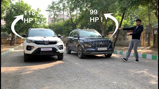 Tata Nexon VS Hyundai Venue  Which is More Value For Money  Depth Comparison [upl. by Russon]