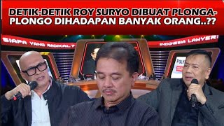 ADU GENGSI DETIKDETIK ROY SURYO TERTUNDUK MALU DI RUJAK BALIK BANYAK ORANG DI FORUM DEBAT TERBUKA [upl. by Pisarik]