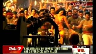 Katrina Kaifs Chikni Chameli song makingChikni Chameli song making2  Indiaechocom [upl. by Yrrep220]