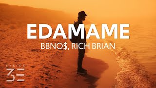 bbno  edamame Lyrics feat Rich Brian [upl. by Elockcin]