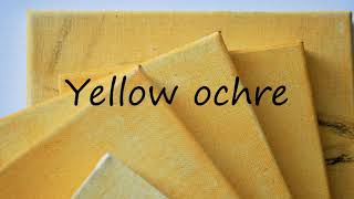 How to Pronounce Yellow ochre [upl. by Etteb]