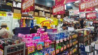 ABC Bargain Centre ｜Crowded Dollar Valu Store  Bugis [upl. by Cormac]