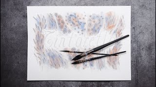 Watercolor Tintoretto or Escoda  Mop brush review Zentagleish [upl. by Ahtnams427]