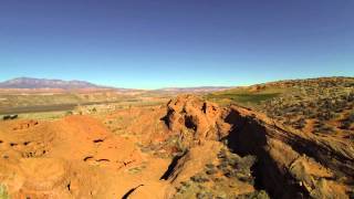 Sand Hollow Championship Course Hole 15 Flyover [upl. by Airtemak]