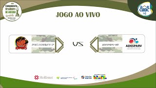 CAMPEONATO BRASILEIRO DE ACESSO DE BCR 2023  BRASÃLIA BASQUETE  DF X ADESVARP  GO [upl. by Netsew98]