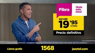 Fibra Jazztel por solo 19’95€mes [upl. by Eide]