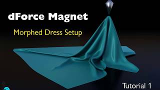 dForce Magnets Tutorial 1 Dress with Morphs [upl. by Olympium]