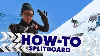 How To Splitboard Xavier de le Rue  Red Bull HowTo [upl. by Maitland694]