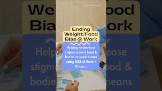 Virgie Tovar  4 easy tips for ending weightbias at work [upl. by Enyamrahc300]