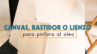 Aprende a preparar un canvas bastidor o lienzo para pintura al oleo [upl. by Enrica]