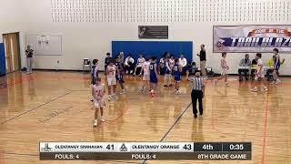 Olentangy Shanahan 44 vs Olentangy Orange 45  January 10 2023 8th Grade Game [upl. by Inej]