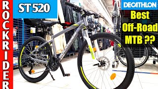 Decathlon RockRider ST 520  Best OffRoading MTB  2021Model  Btwin Gear Bicycle  MTB Cycle [upl. by Namzaj]