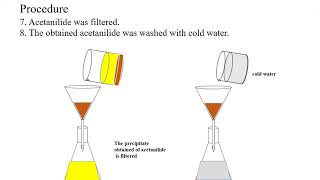 preparation of acetanilide from aniline [upl. by Ecined573]