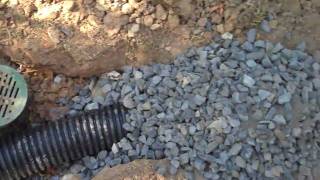 Retaining Wall drainage from Chris Orser Landscaping [upl. by Aretahs237]