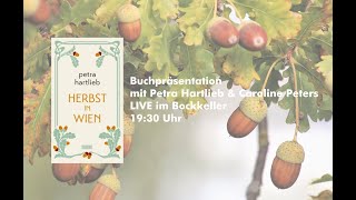 Buchpräsentation quotHerbst in Wienquot mit Petra Hartlieb [upl. by Rhody925]