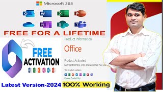 How to Download amp install MS Office 365  2024 Free step by step Guide  Free Activation  Hindi [upl. by Auos]