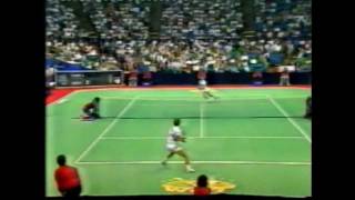 John McEnroe vs Miloslav Mecir 1987 Dallas 13 [upl. by Hamon242]