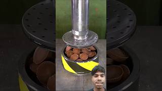 Reeses Chocolate Vs Hydraulic Pres🥰hydraulicpress satisfying candycrushing asmr [upl. by Riggins]