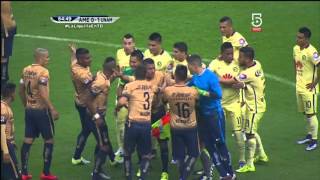 03122015 América 0  Pumas 3 Semifinal Ida [upl. by Namlaz860]