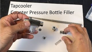 Review TapCooler Counter Pressure Bottle Filler [upl. by Eciuqram494]