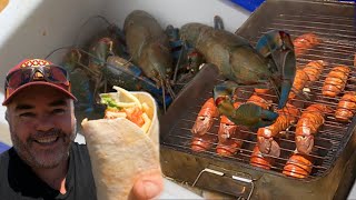 Monster Yabbies catch and cook in the wanderer smoker [upl. by Thar]