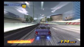 Burnout 3 Takedown  3 Rounds of Road Rage 1080p [upl. by Battat483]