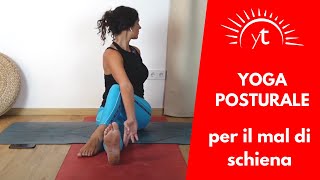 Yoga per il mal di schiena  lezione completa [upl. by Aciras110]