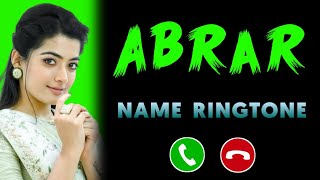 Abrar Name Ringtone  अबरार नाम की रिंगटोन  Abrar Naam Ki Ringtone  Abrar Ringtone [upl. by See]