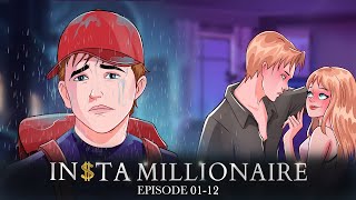 Insta Millionaire  Episode 01  12  Animated Stories by Pocket FM [upl. by Kristos]