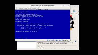 Downloading and Installing FreeDOS 12 in VirtualBox [upl. by Airot]