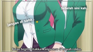 Ketika lu di suruh buat bantu senpai lu berkerja😁🤫  Yuragisou no Yuunasan🥀 [upl. by Galvin]