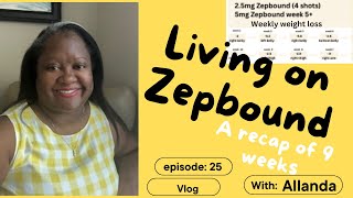 9 Weeks Of Weight Loss The Good The Bad And The Injection Zepbound Weight Loss [upl. by Arielle]