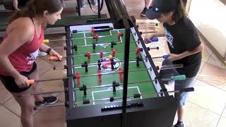 Warrior Pro Foosball Tournament California State amp Hall of Fame 2017 3 [upl. by Alyakam]