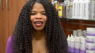 Mo Knows Hair Curl Collection Product Review with Wash and Go Demonstration [upl. by Airdnaxila]