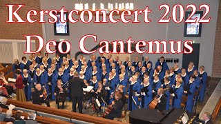 Deo Cantemus Kerstconcert Papendrecht en Krimpen ad IJssel 2022 [upl. by Esiole]