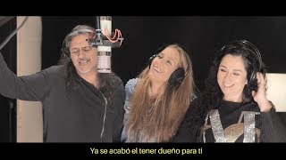 Camela  Ya se acabó el tener dueño ft María Toledo Lyric Video [upl. by Enaoj851]