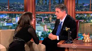 Kat Dennings Craig Ferguson 11 28 2014 [upl. by Rollecnahc]