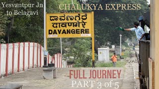 PART 35 FULL JOURNEY to BELAGAVI 01022 Tirunelveli Jn  Dadar Central CHALUKYA Express [upl. by Nosemyaj]