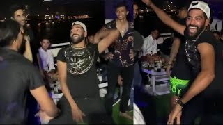 Watch Mohammed Siraj doing Hyderabadi Marfa dance with RCB teamates [upl. by Gerald]