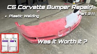 C5 Corvette Bumper Repair  Block Sanding and Paint Prep  PART 3 of 3 [upl. by Infeld]