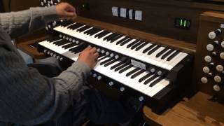 Trying out the Allen CF 15DK Church Organ [upl. by Anohr]