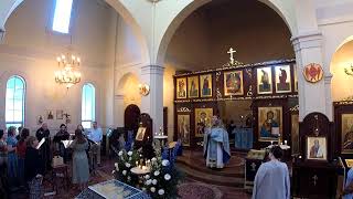 The Dormition of the Theotokos Festal Divine Liturgy  81523  Saint Innocent Macon Georgia [upl. by Theona]