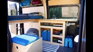 Simple Promaster Camper Van  Walkthrough of Walter Conversion by Wayfarer Vans [upl. by Bugbee]