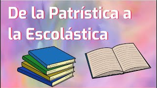 DE LA PATRÍSTICA A LA ESCOLÁSTICA Historia de la filosofía 34 [upl. by Daj]