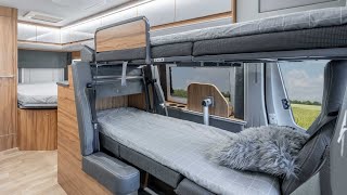 Größter Kastenwagen Innenraum Kabe Affinity 4 Schläfer XXL Platz Unter 35t Nur 64m [upl. by Assila]