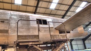 Video 264 Restoration of Lancaster NX611 Year 7 [upl. by Einimod]